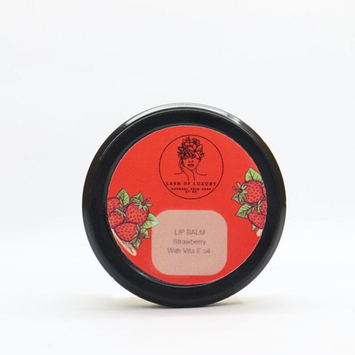 Natural  Slaying Strawberry Lip Balm